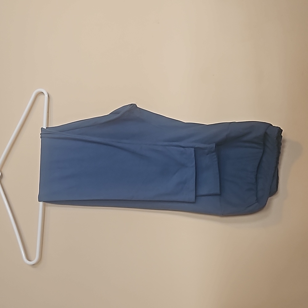 Solid slate blue leggings by Lularoe
